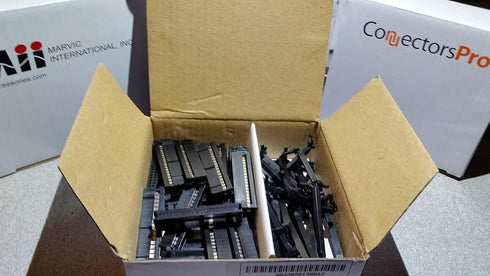 Pc Accessories - Connectors Pro 25-Pack 2X17 34 Pins 2.54mm 0.1" Pitch Dual Row IDC Socket for Standard Flat Ribbon Cable, 34P FC Female Connector by PC Accessories