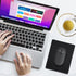 Small Mouse Pad 3 Pack, Mini Mouse Pads for Wireless Mouse and Laptop Computer, Portable Mousepad with Non-slip Rubber