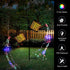 8 IP65 Merear Solar Watering Can Lights Outdoor with Multi-Color Changing Modes, Waterproof Landscape Light Garden