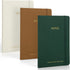 Beautiful College Ruled Hardcover Journals, Cute Set of 3, 8x5.7" Notebooks for Men, Women, Boys, Girls, Perfect for