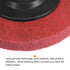 HARFINGTON 5pcs Nylon Fiber Polishing Wheel, 4" x 5/8" Abrasive Wheels, 240 Grit Non Woven Flap Disc for Grinding,