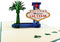 iGifts And Cards Las Vegas 3D Pop Up Greeting Card - Lady Luck, Gambling, Money, Fun, Special Occasion, Thank You