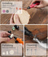 HARDELL Rotary Tool Accessories Kit, 227pcs, 1/8"(3.2mm) Diameter Shanks, Universal Fitment for Cutting and Polishing