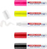 edding 4090 Chalk Marker, Multi-Coloured, 5 Chalk Pens for Chalkboards, Windows, Glass, Liquid Chalk
