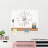 U Brands Minimal Dry-Erase Combo Board, Value Pack of 16 X 20 Inches, White