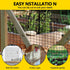 24" 50' 1/4inch 21 (2450-21Gauge) x Hardware Cloth Gauge, Black Galvanized Welded Wire Mesh Roll for Chicken Coop