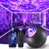 One Fire Galaxy Projector, Vibrant Galaxy Light Projector, White Noise & Bluetooth Room Lights for Bedroom,Remote Timer