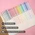 Mr. Pen Aesthetic Highlighters and Gel Pens, 22 Pack Assorted Colors Bible Highlighters No Bleed