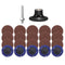 HARFINGTON 22pcs Quick Change Discs Set 2" Roll Lock Sanding Discs with