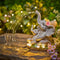 Brightown Solar-Elephant-Garden-Decor-Statue with Succulent & Watering LED Lights, Waterproof Outdoor Decor for