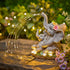 Brightown Solar-Elephant-Garden-Decor-Statue with Succulent & Watering LED Lights, Waterproof Outdoor Decor for