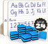 Scribbledo 24 Pack Double Sided Whiteboard Lined Dry Erase Boards, 9x12 Small Writing Board for Kids Handwriting