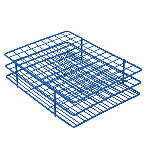 SP Bel-Art Poxygrid Test Tube Rack, For 13-16mm Tubes, 108 Places, Blue