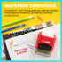ExcelMark Self-Inking Rubber Teacher Grading Stamp - Please Sign & Return