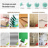 Reclosable Interlocking Fastener, 1in x 4in Clear Strip Hooks, 8 Pcs Heavy Duty Hook and Loop Mounting Tape