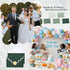 50 Sets 5 3.5 Inch 5 Fumete Green Wavy Thank You Cards with Envelopes and Stickers x Colors Thank You Cards Blank Notes