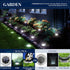 12 Pack 8 SOLPEX Solar Ground Lights, Solar Lights Outdoor Waterproof, LED Solar Powered Landscape Lighting for Garden