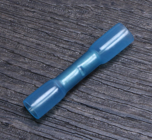 Mini Skater 50 Pcs Heat Shrink Wire Connector Kits, Insulated Waterproof Electrical Accessories, Blue