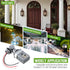 2 Pack 120VAC 50/60 IP54 Photocell Sensor for Outdoor Lights, Hz Photocell Waterproof, Swivel Mount Photocells, Dusk