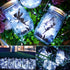 ZNYCYE Solar Mason Jar Lights - 6 Pack 30 LED Waterproof Fairy Firefly Jar Lids String Lights for Outdoor Decoration