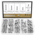 58 Pieces 304 Stainless Steel Machine Screws Nuts Assortment Kit, Phillips Pan Head, Fully Machine Thread