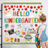 Hello Kindergarten Bulletin Board Decorations, 76Pcs Back to School Classroom Decor for First Day of School