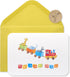 Papyrus Baby Thank You Cards with Envelopes, Toy Train Design (12-Count)