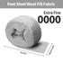 Steel Wool for Mice Control, 4 Pack of 3.1"x13 Ft, Gap Filler for House & Garage, Keep Mice Away