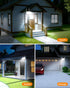 Thumok Dummy 3 Solar Security Camera Outdoor, Motion Detector Fake Camera with Lighting Modes, Octopus Tripod No Drill