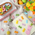 Whaline 120Pcs Double-Sided Colorful Bunny Mini Erasers, Rabbit Shaped Pencil Erasers for Easter Spring Party Favors