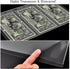 Ettonsun 10 Sheets 30 Pockets Paper Money Collection Pages, Currency Sleeves for Travel Bill Banknote Stamp Storage