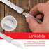 10in. 3 Pack, 825 2700K 44418 UltraPro Linkable LED Bright Strips, Lumens, Warm White Light, Low Voltage, Under Cabinet