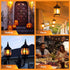 Upgraded LED Flame Light Bulbs, 4-Mode Flickering Light Bulbs, E26 Fire Light Bulb for Porch, Party, Patio, Home,