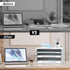 SUPEASY Wood Desk Organizer, 3 Tier Paper File Organizer for Desk, Wooden Desktop Mail Sorter for Office School Home