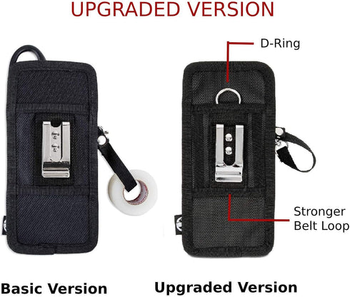 Tactical EMT Shears Holster with Belt Tool Pouch - Black