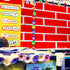 Tenceur Bulletin Board Paper Roll 24 Inch x 100ft, Fade Resistant for Classroom Decor (Red Brick)