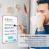 Magnetic Dry Erase Board Sheet for Fridge, 12"x8" Small White Board Organizer with Eraser and Markers