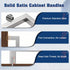 5 Pack 4 inch102mm 4"102mm, 4-1/2" KNOBWELL Brushed Nickel Kitchen Cabinet, Stainless Steel Cupboard Door Handles Pulls