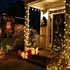 G40 25FT 27 Bulbs, G40 Umbrella-5W Abeja Outdoor String Light, Frosted White Christmas String Lights with Frosted White