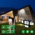 4 3000LM, 283 LED,6500 IP65 270 Driveway(2Pack) Heads Sensor Lamp Solar, Motion Sensor Outdoor Lights K, Motion Sensor