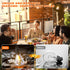 97 48+1 Bulbs 2700K Dimmable IP65 Kawaya Outdoor String Lights FT LED Patio with Shatterproof Unique Diamond Edison