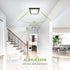 9" 18W 1270LM 3000-5000K 120V 3CCT, Dimmable, ASD LED Square Flush Mount Light | | Ultra Slim, ETL Listed | Thin