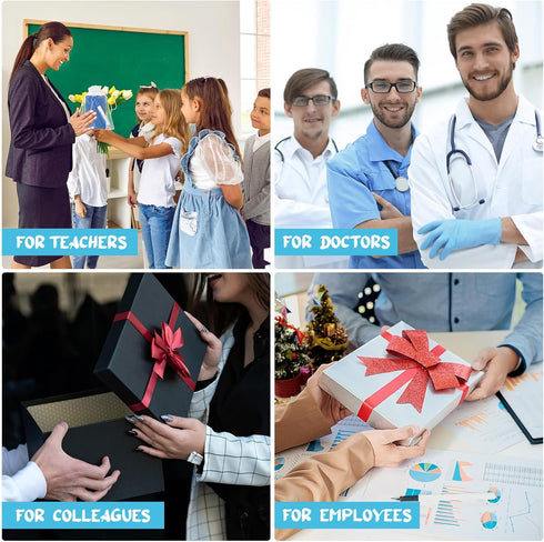 PerKoop 40 Sets Graduation Appreciation Gifts with Thumbs up Pens and Motivational Notebook
