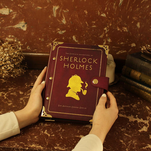 Well Read Sherlock Holmes Refillable Ring Binder Notebook