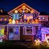 200 66FT 13 Connectable LED Christmas Lights Indoor Outdoor with Timer, Modes Multicolor String Lights Waterproof