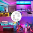 20Packs 4-Pin 22Pcs 10mm 10mm 4pin JACKYLED L Shape LED Connectors with Clips for Strip Lights