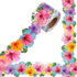Summer Tropical Hibiscus Flower Bulletin Board Trim, 49 Ft for Teacher School Supplies and Classroom Decor