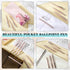 Teling 72 Pcs Small Ballpoint Pens, Mini 4 Inch Black Ink Pens for Notebook, Pockets, School Office Supplies
