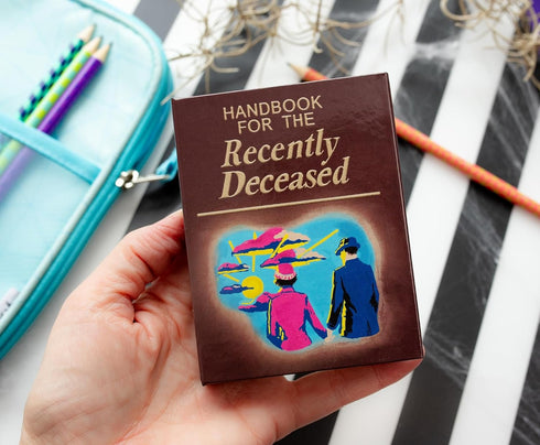 Beetlejuice Handbook for The Recently Deceased - Sticky Note and Tab Box Set, Notepad Stationery for Office
