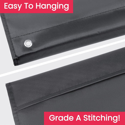 Godery Premium Hanging File Folder Organizer - 10 Pockets & 3 Hangers, Perfect for Home Organization, Wall or Over Door